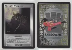 1995 Shadowfist Collectible Card Game Standard Midnight Whisperer 0e3 - Image 3