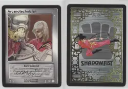 1995 Shadowfist Collectible Card Game Standard Arcanotechnician 0e3 - Image 3
