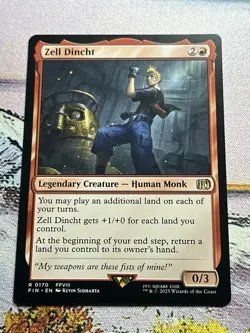 Zell Dincht Final Fantasy MTG - Image 1