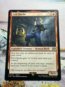 Zell Dincht Final Fantasy MTG - Image 2