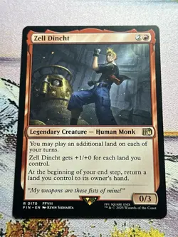 Zell Dincht Final Fantasy MTG - Image 3
