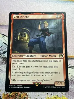 Zell Dincht Final Fantasy MTG - Image 4