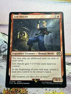 Zell Dincht Final Fantasy MTG - Image 5