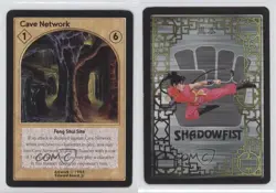 1995 Shadowfist Collectible Card Game Standard Cave Network 0e3 - Image 3