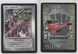 1995 Shadowfist Collectible Card Game Standard Test Subjects 0e3 - Image 3