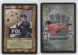 1995 Shadowfist Collectible Card Game Standard Swat Team 0e3 - Image 3