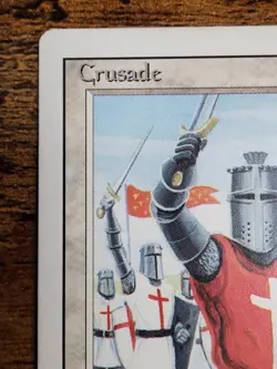 MTG Crusade LP Nice! ⭐⭐Revised Edition⭐⭐ ⭐10 REAL HQ PICS!⭐ 1994 Magic Crusades - Image 3