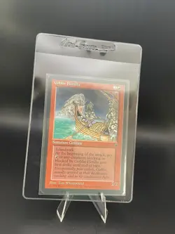 Goblin Flotilla Fallen Empires MTG Magic Red English Reserved List - Image 1