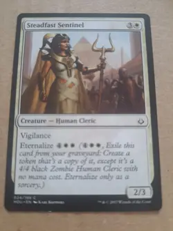 Steadfast Sentinel Hour of Devastation - MTG 24 - Image 1