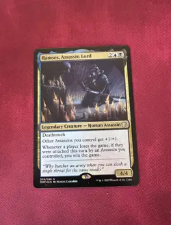Ramses, Assassin Lord FOIL - NM - MTG Dominaria United - Magic the Gathering - Image 1