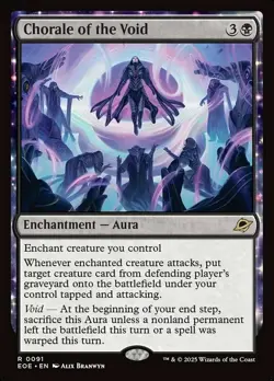 4x Choral of the Void - MtG Edge of Eternities - NM - Image 1