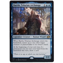 x4 Barrin, Tolarian Archmage J22 MTG Playset M/NM Rare Blue Legendary Creature - Image 1