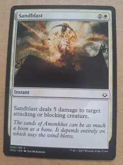 Sandblast Hour of Devastation - MTG 020 - Image 1