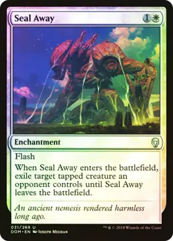 Seal Away - Dominaria FOIL #31 MAGIC CARD MTG NM-MINT - Image 1