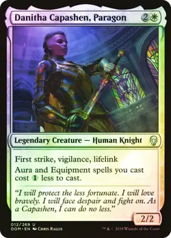 Danitha Capashen, Paragon -Dominaria (FOIL MAGIC CARD MTG NM-MINT - Image 1