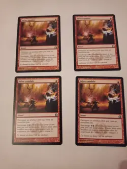 Salve vandale - Vandalblast - Magic MTG - Exc FR *4 -Playset - Image 1