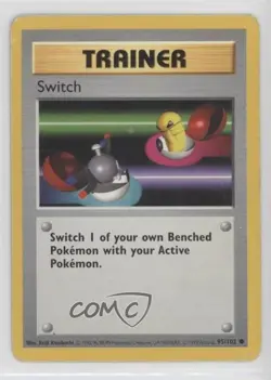 Switch Shadowless Pokemon Base Set #95 1999 2bd - Image 1