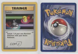 Switch Shadowless Pokemon Base Set #95 1999 2bd - Image 3
