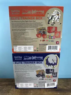 Pokemon Sun & Moon Base Set Elite Trainer Boxes (2 New) - Image 3