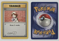 Bill Shadowless Pokemon Base Set #91 1999 2f4 - Image 3