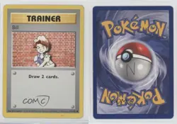 Bill Shadowless Pokemon Base Set #91 1999 0l4h - Image 3