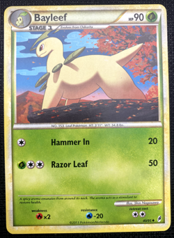 Bayleef 40/95 Call of Legends Regular Uncommon NM Pokemon 2011 - Image 1