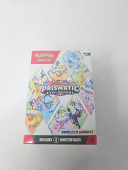 Pokemon TCG Scarlet & Violet Prismatic Evolutions Booster Bundle English Sealed - Image 1