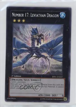 Number 17: Leviathan Dragon 1st Ed. YuGiOh Battle Pack: Epic Dawn 0b3 - Image 1