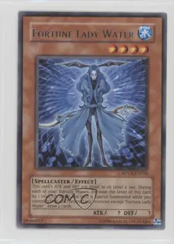 R - Fortune Lady Water Unlimited YuGiOh Stardust Overdrive #SOVR-EN010 2009 00jz - Image 1