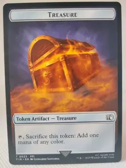 Hero (T0009) Treasure (T0023) Double-Sided Token Final Fantasy Regular MTG - Image 2
