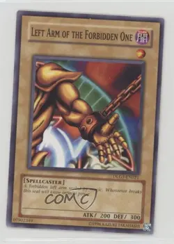 Left Arm of the Forbidden One Wal-Mart Exclusive YuGiOh Dark Legends 2008 ic4 - Image 1
