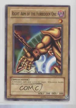 Right Arm of the Forbidden One Wal-Mart Exclusive YuGiOh Dark Legends 2008 uk2 - Image 1