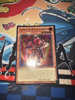 Yugioh Aluber the Jester of Despia OP20-EN003 Ultimate Rare NM - Image 1