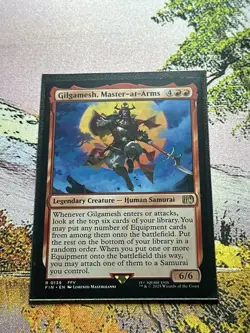 Gilgamesh, Master-at-Arms Final Fantasy MTG - Image 2