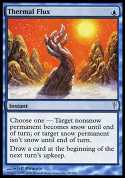 Thermal Flux - Light Play MTG Coldsnap - Image 1