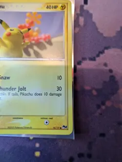 Pokemon Card Pikachu POP Series 2 Common 16/17 Near Mint - Image 5