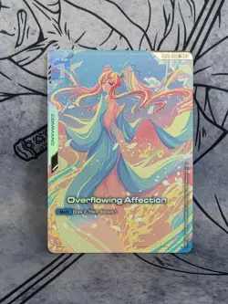 Gundam Card Game - Overflowing Affection GD01-118 U+ - Alt Art - English NEWTYPE - Image 1