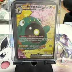 Pokemon TCG Journey Together Iono's Bellibolt EX Full Art Card 172/159 - Image 1