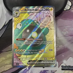 Pokemon TCG Journey Together Iono's Bellibolt EX Full Art Card 172/159 - Image 3