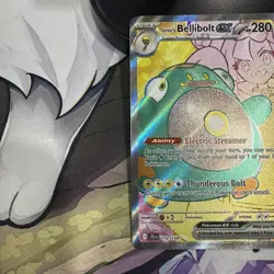 Pokemon TCG Journey Together Iono's Bellibolt EX Full Art Card 172/159 - Image 5