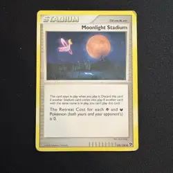 Moonlight Stadium 100/106 - Great Encounters - Pokemon Card - DMG - Image 1