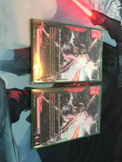 GUNDAM CARD GAME DUEL GUNDAM ASSAULT SHROUD x2 GD01-045 LR FOIL ENGLISH NEWTYPE - Image 1