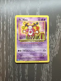 Holo Mr. Mime 013/034 ENGLISH CLB Pokemon TCG Classic 2023 Card NM - Image 1
