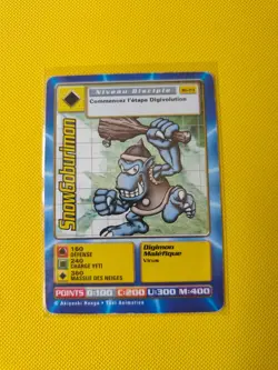 snowgoburimon bo-113 Digimon card french booster set serie 3 Digi-battle - Image 1