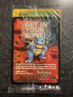 Celebi Black Star Pokemon 4 Ever Movie Promo WOTC Vintage E-Read - Image 1