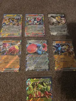 Stellar Crown EX Pokemon Card Lot - Image 3