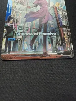 Gundam Card Game Newtype Rising A Show Of Resolve GD01-100 U+ alt art NM English - Image 3