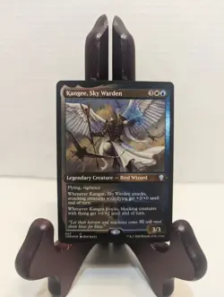 Commander Legends Kangee, Sky Warden Foil Etched Uncommon MtG - Image 1