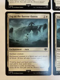 4x Mtg Lord Of The Rings Fog On The Barrow-Downs NM Magic The Gathering - Image 2