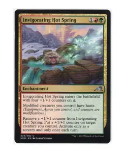 MTG - NM - Invigorating Hot Spring - Kamigawa: Neon Dynasty 223 - Image 1